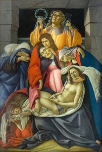 El Cristo muerto lloró de Sandro Botticelli