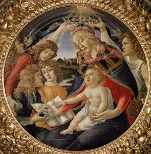 Madonna del Magnificat o Virgen con Niño y cinco ángeles