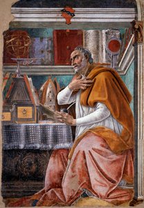 San Agustín de Sandro Botticelli