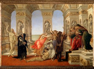 La calumnia de Apeles de Sandro Botticelli