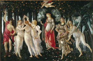 La primavera (detalle) de Sandro Botticelli