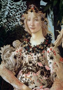 La primavera (detalle) de Sandro Botticelli