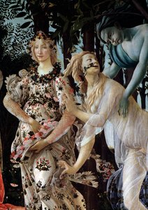 La primavera. (detalle) de Sandro Botticelli
