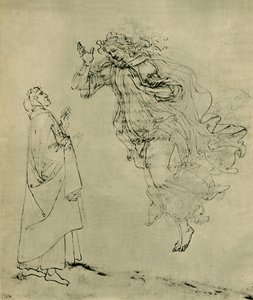 Dante y Beatriz, 1492-1495, 1943 de Sandro Botticelli