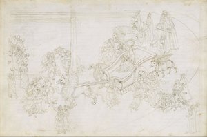 Ilustraciones para la «Divina Comedia» de Dante (Purgatorio, canto 31) de Sandro Botticelli