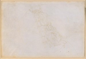 La Divina Comedia, Paraíso XXII. Séptima esfera planetaria (cielo de Saturno): relato de San Benito; ascenso por la escalera de Jacob hasta el cielo de las estrellas fijas de Sandro Botticelli