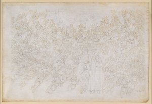 La Divina Comedia, Paraíso XXVIII. Novena esfera (Cielo de Cristal o Primum Mobile): Dante ve a Dios como un punto de luz deslumbrante, rodeado por coros de ángeles; Beatriz explica la jerarquía y las fuerzas activas de la esfera.