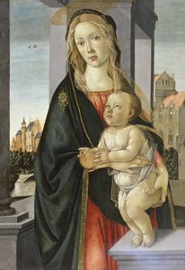 Madonna y Niño de Sandro Botticelli