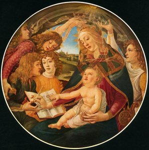 Madonna del Magnificat, 1481, 1937