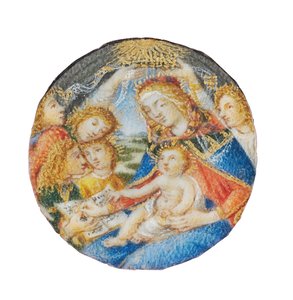 Madonna del Magnificat, Florencia, finales del siglo XV - principios del siglo XVI de Sandro Botticelli