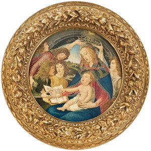 Madonna del Magnificat, círculo de Ricciardo Meacci de Sandro Botticelli