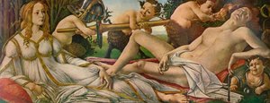 Marte y Venus, c1485, 1911 de Sandro Botticelli