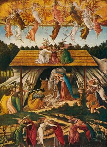 Natividad mística, 1500, 1909 de Sandro Botticelli