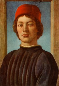 Retrato de un Joven, c. 1485, 1937 de Sandro Botticelli