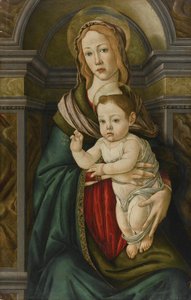 La Virgen con el Niño de Sandro Botticelli