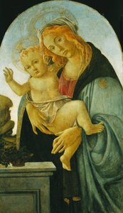 La Madonna y el Niño de Sandro Botticelli