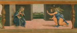 Anunciación de Sandro Botticelli