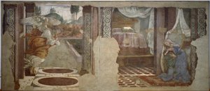 Anunciación de S. Martino de Sandro Botticelli