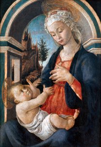 Virgen y Niño, c1444-1510 de Sandro Botticelli