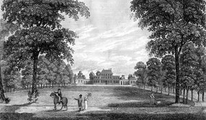 Ember Court, cerca de Thames Ditton, Surrey, Inglaterra, 1808 de Sands