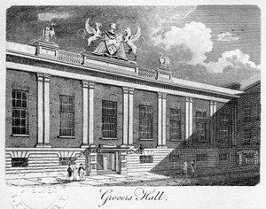 Grocers Hall, Ciudad de Londres, 1811 de Sands
