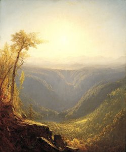 Una garganta en las montañas (Kauterskill Clove), 1862
