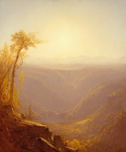 Un desfiladero en las montañas Kauterskill Clove, 1862