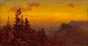 Desde las montañas Shawangunk de Sanford Robinson Gifford