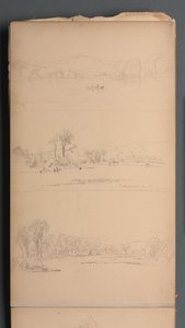 Cuaderno de bocetos, página 05: Bethel ME 19 de agosto de 1859 de Sanford Robinson Gifford