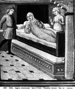Milagro del bebé nacido muerto, c.1450