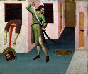 La decapitación de San Juan Bautista