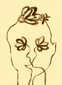Rostro floral soñador de Santhosh ch