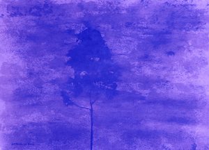 Paisaje violeta evocador de Santhosh ch