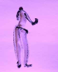 Figura «Purple Gesture»