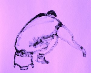 Figura humana en cuclillas