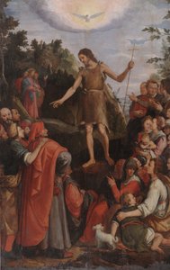 San Juan Bautista predicando en el desierto