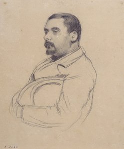 Retrato de un hombre de Santiago Rusiñol