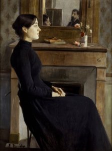 Figura femenina de Santiago Rusiñol