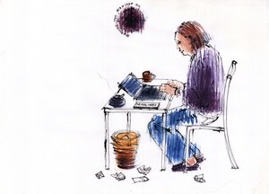 Quemando el aceite de medianoche, 2009 de Sara Hayward