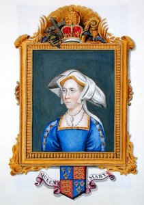 Retrato de Anne Boleyn erróneamente llamada Reina María de 