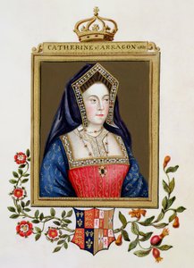 Retrato de Catalina de Aragón (1485-1536) primera reina de Enrique VIII de 