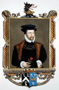 Retrato de Lord Roger North (1530-1600) 2º Barón North de 