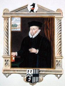 Retrato de Sir Walter Mildmay (c.1520-89) de 