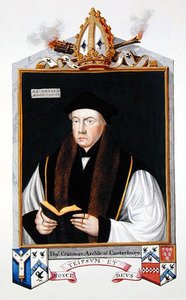 Retrato de Thomas Cranmer (1489-1556) Arzobispo de Canterbury de 