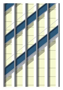 510 Fifth Avenue, NYC, 2015 (impresión giclée gráfica)