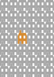 Casa de papel gris_Grande, 2020 (digital)