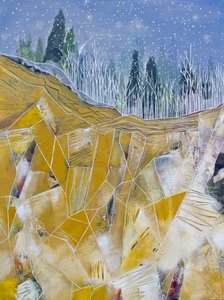 Noche de invierno en Golden Peaks de Sarah Fitzgerald