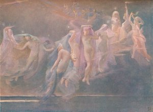 Las estrellas de la mañana, 1886 de Sarah Paxton Ball Dodson