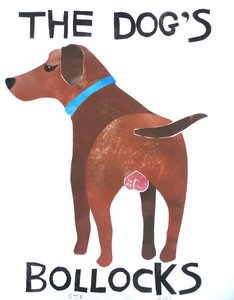 Los cojones del perro, 2023 (monocopia)