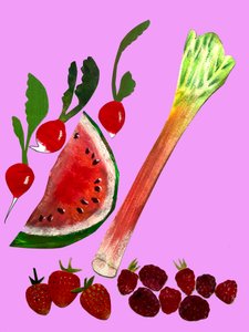 Frutas y verduras, 2020 de Sarah Thompson Engels